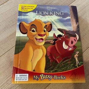 Disney The Lion King Storybook with Figurines